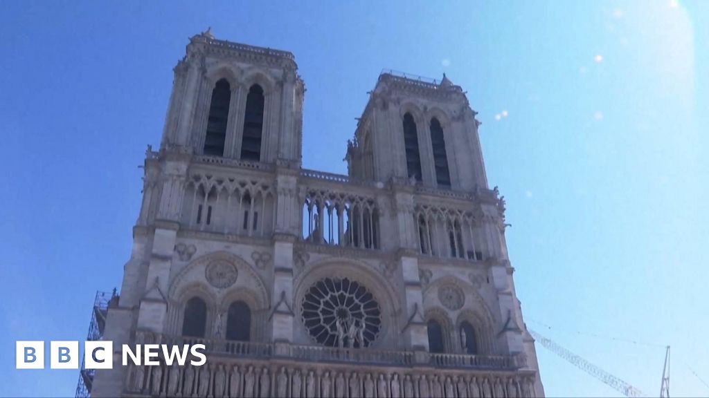 Notre-Dame Cathedral's towers reopen six years after huge fire